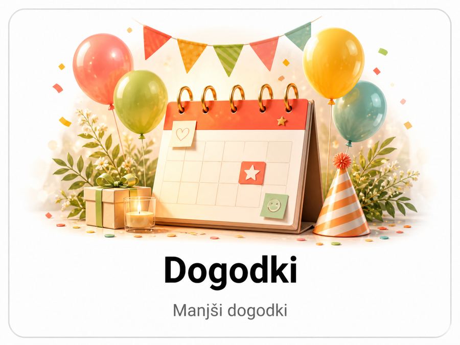 Dogodki v Dvorani Mirce